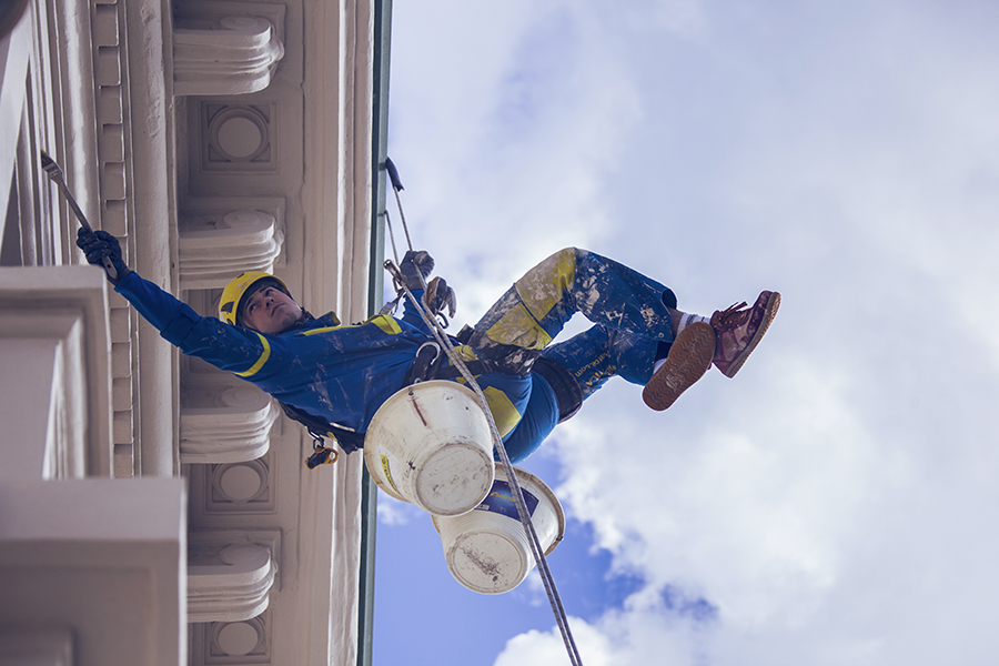 emploi dans le Bâtiment Lyon maçon cordiste