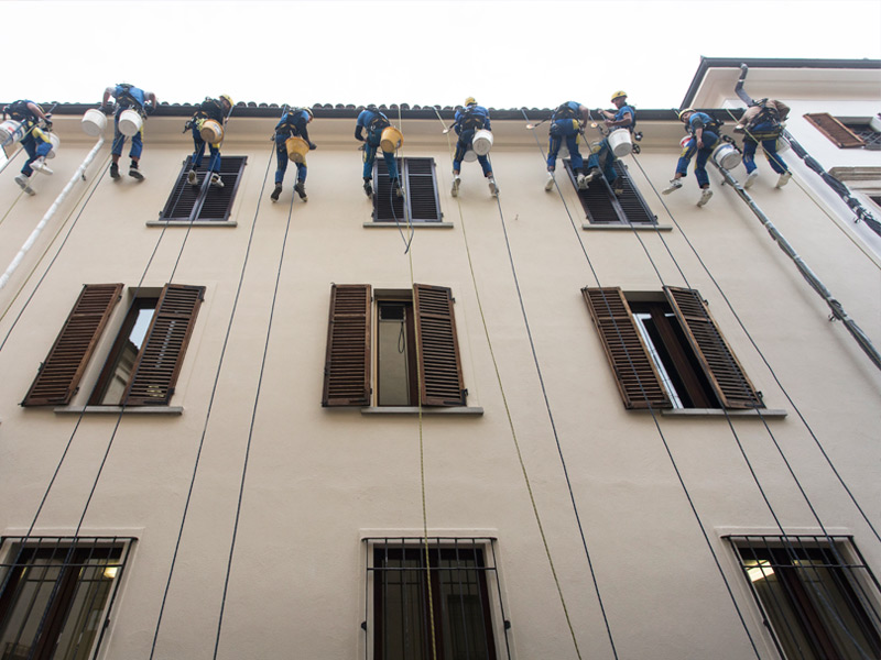 Voici comment se déroule la rénovation d'une façade extérieure