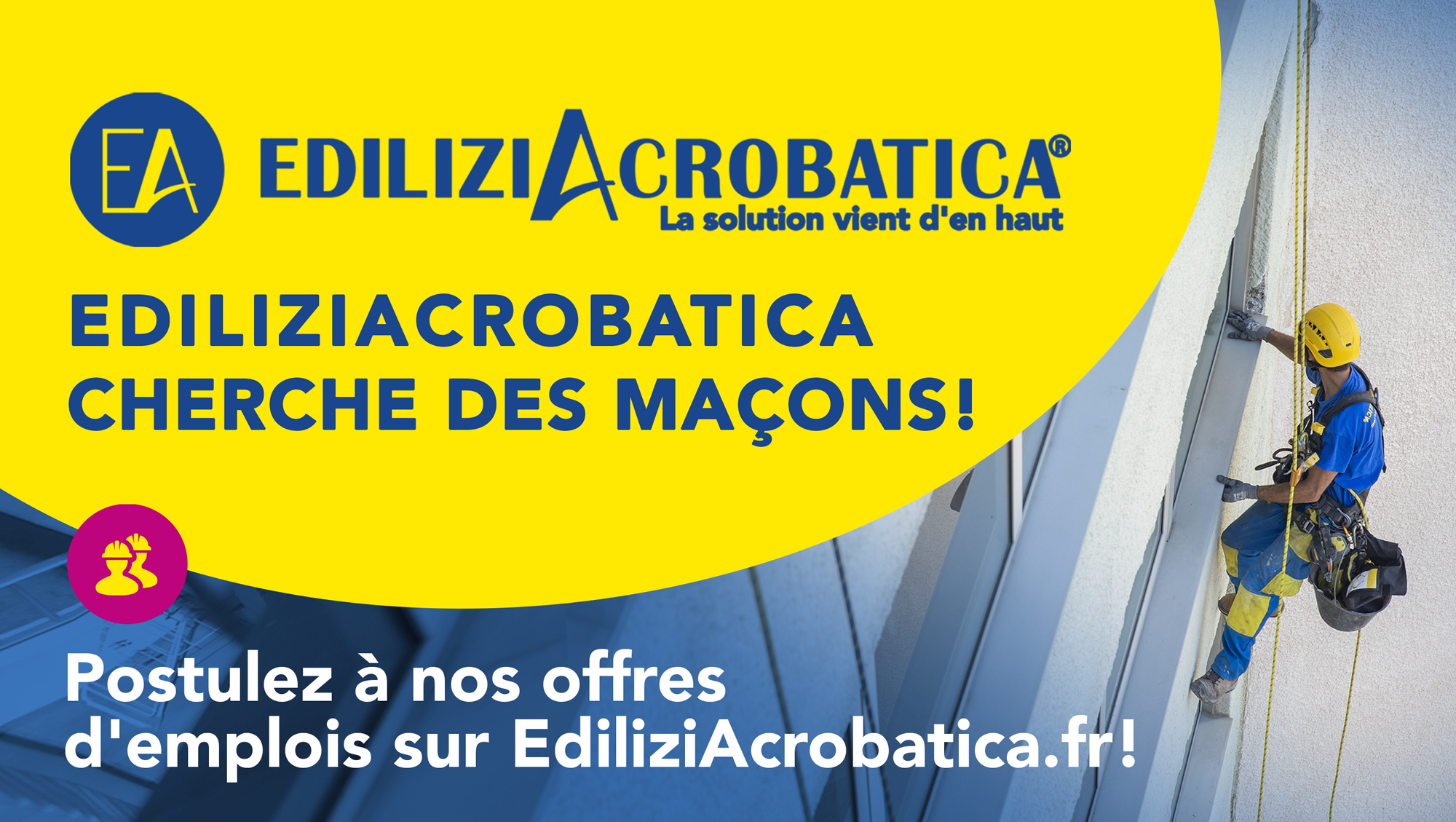 EdiliziAcrobatica cherche des maçon