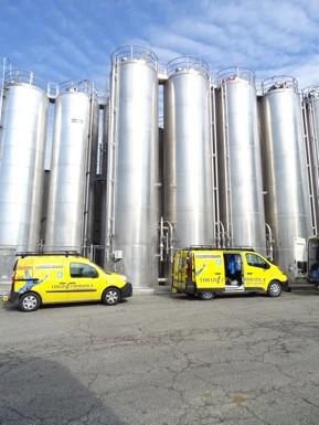 Le Fossat – Nettoyage depoussierage de 2 silos