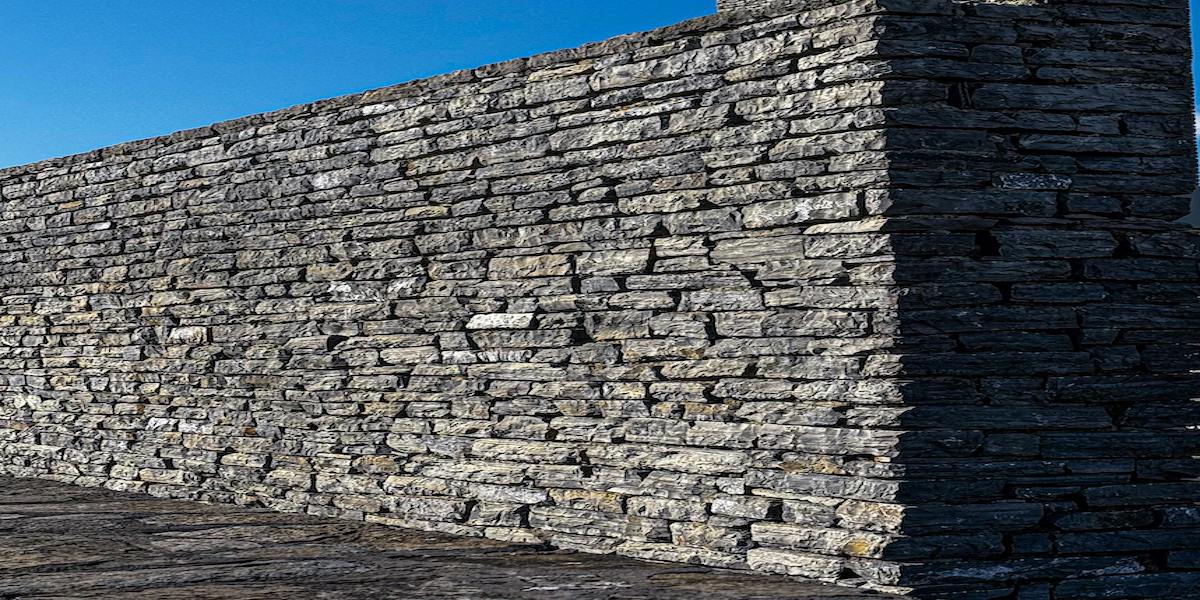mur en pierre